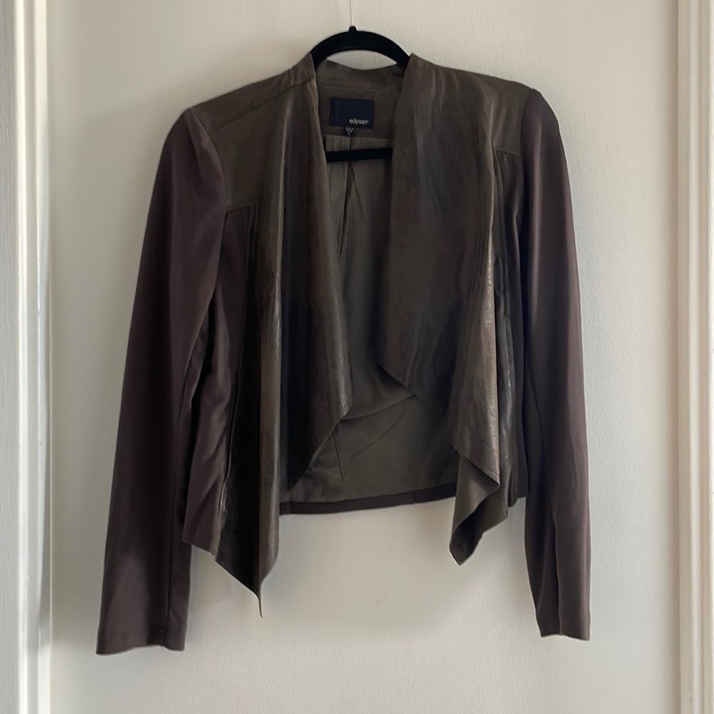 Edyson Faux Suede Ponte Maisha Jacket